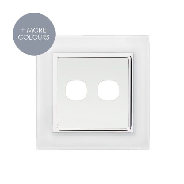 EU-FC-Dimmer Two Hole