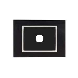 Vetro EU Black 1 hole Data Plate